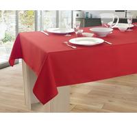 Nappe Unie Anti-Taches Rouge - Rectangle 150 x 240 cm