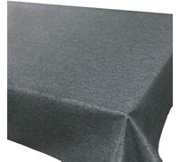 Nappe Wien Home, moderne linge de table pour ensemble de brasserie, avec protection anti-tache, anthracite, 110 x 260 cm