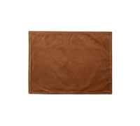 Napperon en coton orange, rectangulaire, uni, lavable en machine 40° - Bloomingville, Marsas - 35x50x1 cm