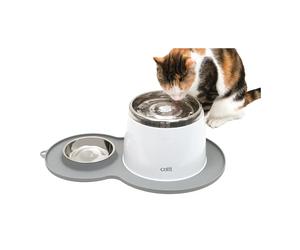 Napperon forme d'arachide Catit 2.0 Gris 44,5x29x1 cm