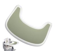 Napperon pour Chaise Haute | Tapis de sécurité en Silicone pour Table d'| Napperon de Chaise Haute Durable à Couverture complète, Propre et hygiénique, Passe au Lave-Vaisselle pour Le Dessus de Table