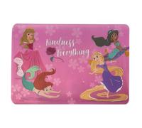 Napperon Princesses Disney en plastique souple pour petit-déjeuner de table antidérapant et lavable résistant à la chaleur 44 x 30 cm