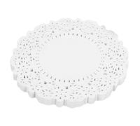Napperons jetables en papier absorbant l'huile, 150 pièces, outils de cuisson blancs de qualité alimentaire, papier dentelle antiadhésif pour gâteaux, pâtisserie, pain BBQ, pâte