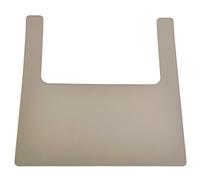 Napperons plats en silicone pour enfants,résistant à l'huile et aux taches,isolés,ménage Airways,tapis de table pour tout-petits,assiette à dîner-Light Marron-38x38cm