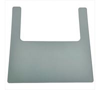Napperons plats en silicone pour enfants,résistant à l'huile et aux taches,isolés,ménage Airways,tapis de table pour tout-petits,assiette à dîner-Navy Bleu-38x38cm