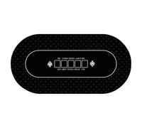 Nappes de casino, plateaux de table de poker | Grand tapis de table de jeu 120x60 cm,Couvertures de table de cartes antidérapantes, tapis de table de poker pour Texas Hold'em, jeux de