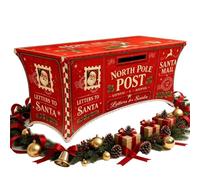 Nappes De Noël 76 x 122 cm Housse Élastique Réutilisable Lavable | Housse de table ajustée extensible Pour Dîner de Fête, Banquet, Buffet, Salon Professionnel, , Mariage, Anniversaire, B