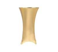 Nappes de table extensibles 2 pcs 70 cm Doré