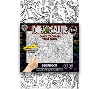 Nappes Dinosaures à peindre 2 pièces