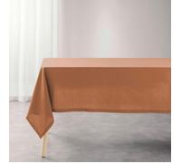 Nappes - Douceur d'Intérieur - CHARLINE - Coton - 140x240 cm - marron