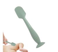 Nappy Cream Silicone Spatula, Flexible Ointment Applicator Tool, Small Size Skin Care Spatula for Business Trip, Home, Daily Outing, Outdoor Activities, Traveling, 1.57x6.5 Inches