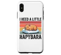 Napybara for Men Women Cute Capybara Sleeping Nap Lover Coque pour iPhone XS Max