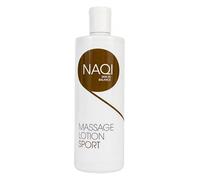 NAQI - Lotion Massage Sportif - Traitement de Récupération Pré & Post-Entraînement - Récupération & Performance Améliorées - Sans Parabène - Testé Dermatologiquement - Adapté aux Vegans - 500 ml
