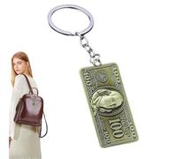 Naqqios 100 dollars Billss Kelechains - Small Bag Pendant | Dollarss Sackepack Keches, Cent Dolrarr Billsss Money Fun Gift Keychainn, Dollaar Key Ring, Hundred Dollars Billssss Keychain for Women Men