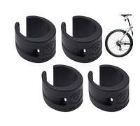 Naqqios Caoutchouc de protection horizontale - protection anti-claque pour chaîne, 4 protections pour chaîne de vélo | cadre en caoutchouc pour vélo à long terme