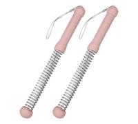 Naqqios Cordes de combat - Cordes d'entraînement avec intégrées et sans fixation | Lot de 2 outils pour mincir tonifier la maison de gym femmes hommes adultes débutant athlètes