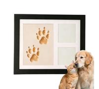 Naqqios Ensemble D'empreintes De Pattes De Chien Commémoratives avec Cadr