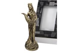 Naqqios Fortune Goddess Sculpture - Statues Fortune Goddess, Figurine De Collection Luck Lady Greek Résine Statues | Bonne Sculpture Improvisée, Ornement Intérieur Exquis Pour Les Familles,