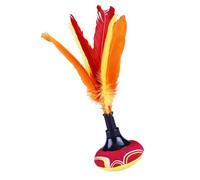 Naqqios Jeu de Volant à Main,Volant à Main - Jouets de Sport à Main en Plumes,Aide à l'entraînement, Volant à Main, Jeu de Jardin pour, Adolescents, garçons, Adultes et Famille