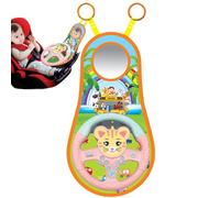 Naqqios Jouet de Volant pour, Volant pour pour Le siège d'auto - Playage Rotatif Un Moyen Amusant| Contrôleur de Conduite simulé, Jouets de Volant avec de la Musique pour Une éduc