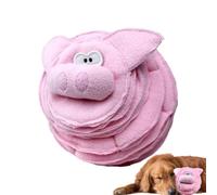 Naqqios Jouet d'excavation d'animaux - boule d'activité de chien interactive | Tapis d'entraînement olfactif, alimentation à la recherche de petits chiens et, accessoires de dressage
