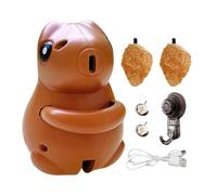 Naqqios Jouets interactifs pour Chats : Boule à Suspendre pour Chats avec écureuil électrique, Jouets d'auto-Divertissement pour Chats, Poursuite de Chats rétractable automatiquement