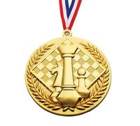 Naqqios Médailles 1° - 2° 3° Place, Médailles PRIX avec ruban au cou | Médailles d'échecs en relief, médailles d'or pour Enfants, médailles de l'aube d'honneur, médailles de prix