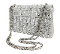 Naqqios Pochette pour femme avec strass - sacs avec strass scintillants, sac à main pour femme étincelant au design de luxe | étui souple portable avec strass pour femme, petite amie, mère, femme