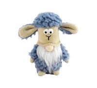 Naqqios Poupée gnome mouton, poupée en peluche gnome,Décoration gnome en peluche gnomes d'agneau - Décoration gnome de mouton farcie douce pour la peau pour adultes, famille, enfants