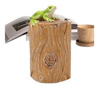 Naqqios Statue de cache-clés - Dispositifs pour cacher les clés en résine, cache-clés d'extérieur | Porte-clés de jardin portable, porte-clés résistant aux intempéries, porte-clés