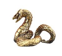 Naqqios Statue de serpent du Nouvel An chinois - Figurine de serpent - Animal de compagnie en thé | Figurines de serpent chinois, statue du nouvel an, Feng Shui, Année lunaire du serpent