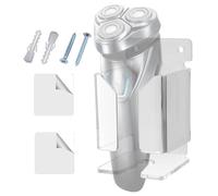 Naqqios Support de rasoir électrique - Support de rasoir en acrylique pour salle de bain, grand support de rasoir, support de rasoir peu encombrant pour la plupart des rasoirs électriques