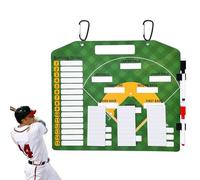 Naqqios Tableau d'Entraînement pour Baseball, Tableau magnétique de Baseball - Tableau magnétique effaçable à sec pour Entraînement de Baseball - pour Banc de Baseball Tableau blanc pour Terrain de