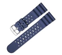 Narako Bracelet de montre en silicone incurvé 20 mm 22 mm à libération rapide en caoutchouc pour montres de plongée