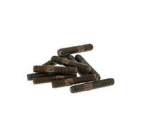 Naraku Lot de 10 Goujons M6 x M6, Noirs