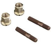 Naraku Set de boulons d'échappement avec Écrous M6 x M6