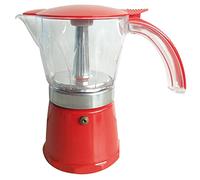 Narbonne Accessoires Cafetière italienne rouge 6 tasses