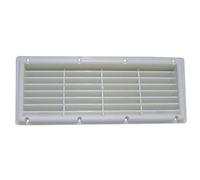 Narbonne Accessoires Grilles à encastrer Plastique avec moustiquaire : Blanche