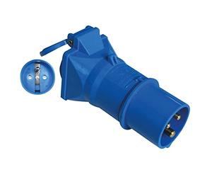Narbonne Accessoires Haba - Adaptateur mâle CEE 17 - Femelle Type E HABA