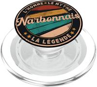 Narbonne Cadeau Humour Narbonnais Homme Mythe Légende PopSockets PopGrip pour MagSafe