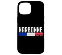 Narbonne France Drapeau Fierté France Coque pour iPhone 15