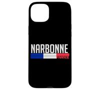 Narbonne France Drapeau Fierté France Coque pour iPhone 15 Plus