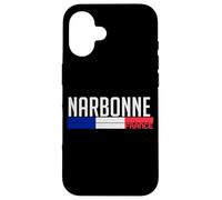 Narbonne France Drapeau Fierté France Coque pour iPhone 16