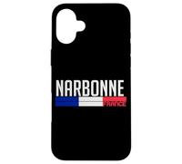 Narbonne France Drapeau Fierté France Coque pour iPhone 16 Plus