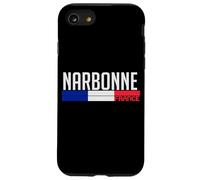 Narbonne France Drapeau Fierté France Coque pour iPhone SE (2020) / 7/8