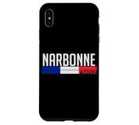 Narbonne France Drapeau Fierté France Coque pour iPhone XS Max