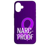 Narc Proof Narcissique Abus Sensibilisation à la violence domestique Coque pour iPhone 16 Plus