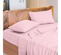 NARCISO Parure de Lit, Drap Lit 1 Personne 90x200 en Coton Made in Italy, Bed Sheets Composé de 1 Drap Housse 90x200, 1 Plat 150x290, 1 Taie d'oreiller 50x80