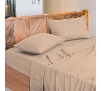 NARCISO Parure de Lit, Drap Lit 1 Personne 90x200 en Coton Made in Italy, Bed Sheets Composé de 1 Drap Housse 90x200, 1 Plat 150x290, 1 Taie d'oreiller 50x80
