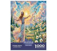 Narcisse Puzzle 1000 Pièces Cadeau Unique Fiori Piante Bellissimo Jeu Éducatif Challenge Toy À De Qualité Supérieure Peinture Art pour Adultes Et Enfants À Partir De 14 Ans 70x50cm/1000pcs